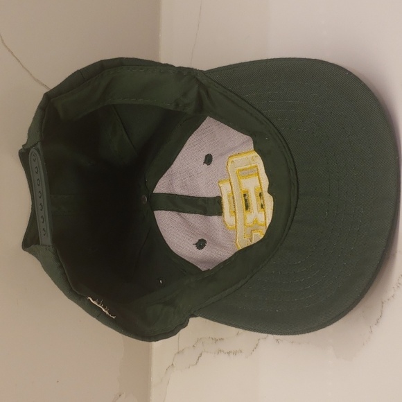 Nfl Budweiser Green Bay Packers Baseball Hat Cap Adjustable Green Gold Emb - Picture 5 of 7